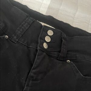 (Royalty ForMe) Women's Midnight Black Skinny Jeans full stretch Size 6